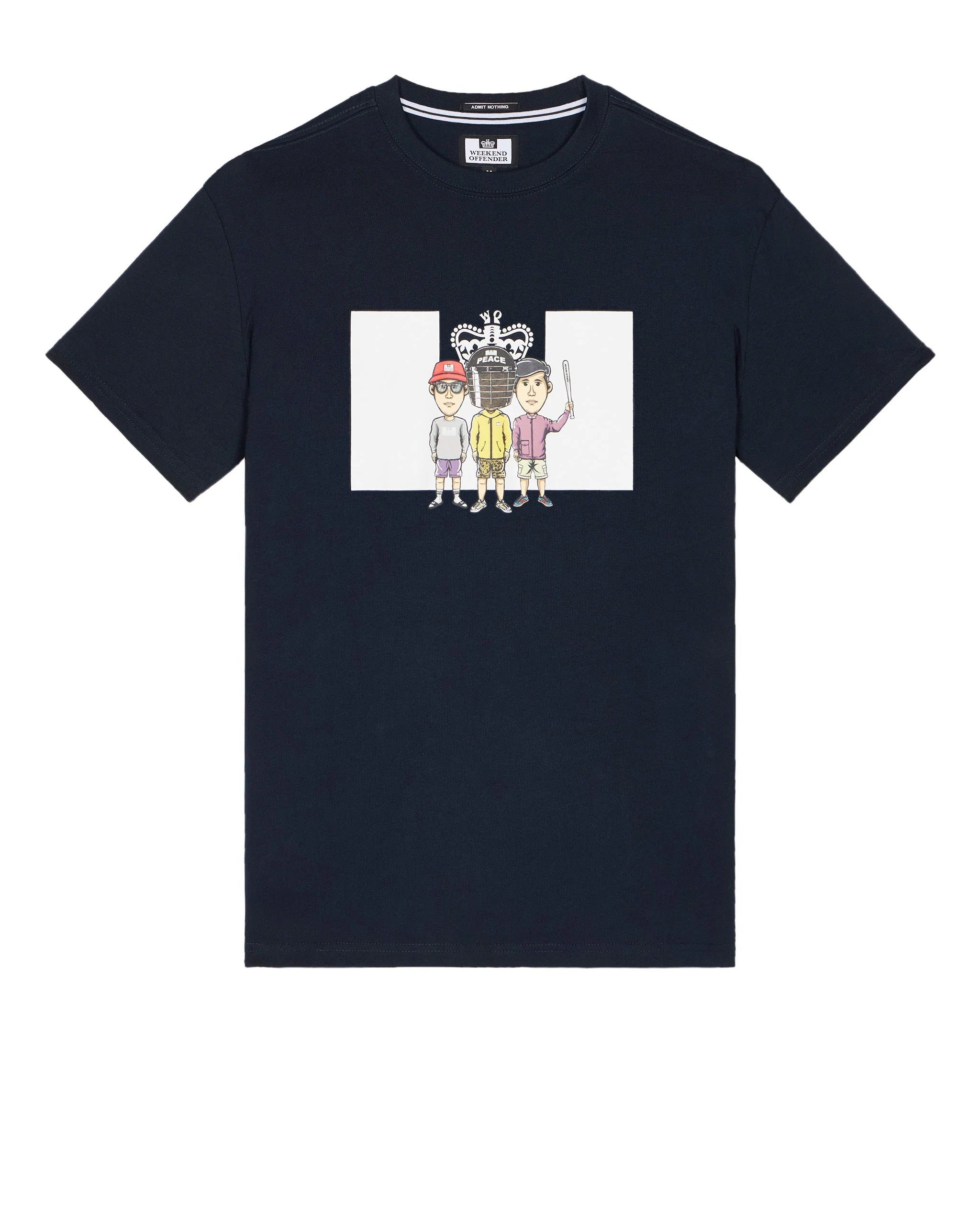 Plus Size - Leo Gregory Graphic T-Shirt Black – Weekend Offender Plus Size - Leo Gregory Graphic T-Shirt Black – Weekend Offender