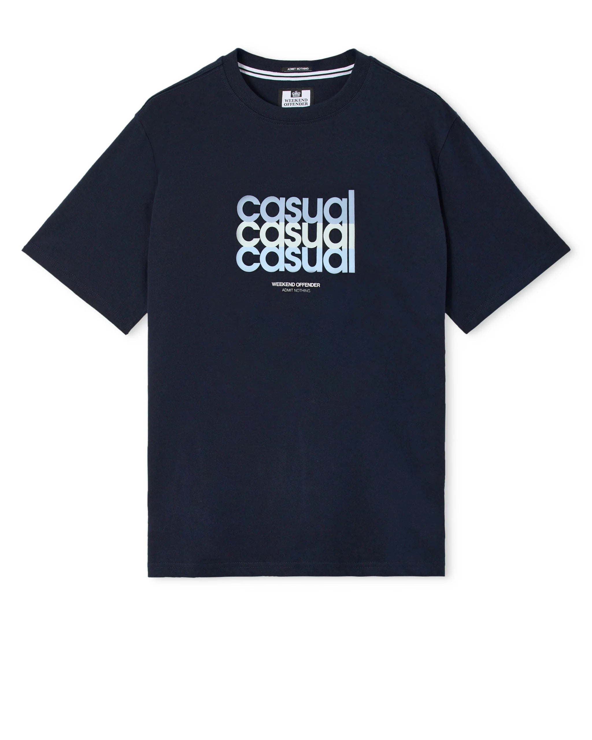 Acheter T-shirt imprimé graphique Weekend Offender Leo Gregory Manches courtes Col rond Coton Luxe haut de gamme Pour hommes et femmes
